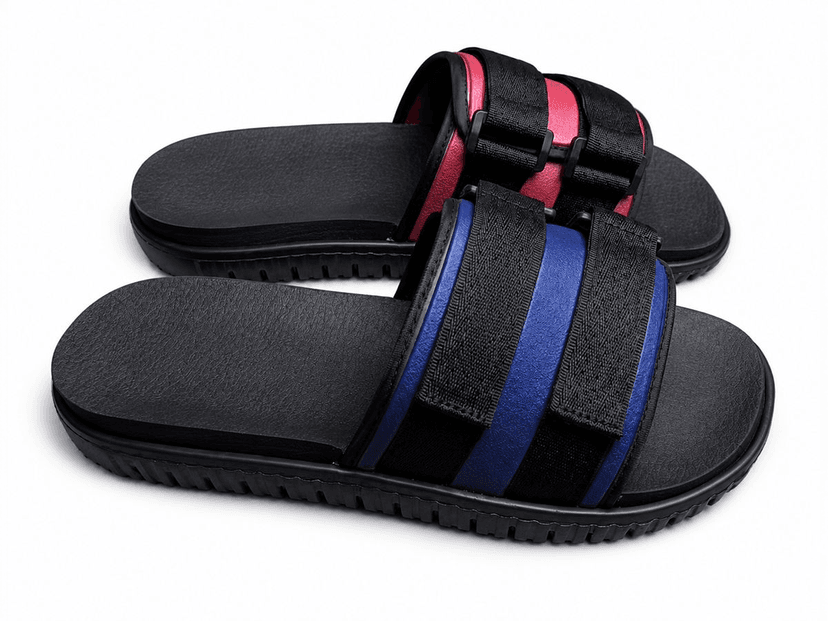 Three-Band Sport Casual Slide