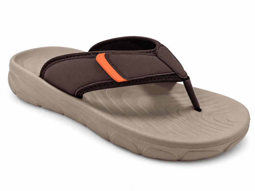 Contrast Accent Sport Flip-Flop
